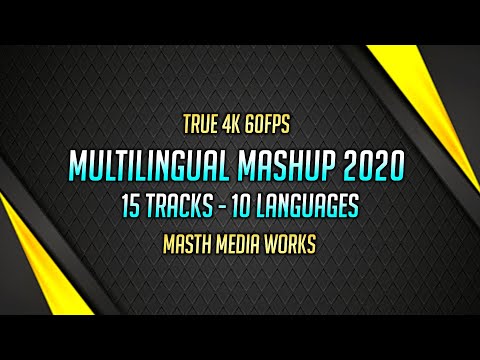 MULTILINGUAL MASHUP 2020 - NITHYASHREE | 4K 60FPS | MASTH MEDIA WORKS