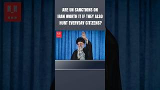 Are UN sanctions on Iran worth it if they also hurt everyday citizens?
