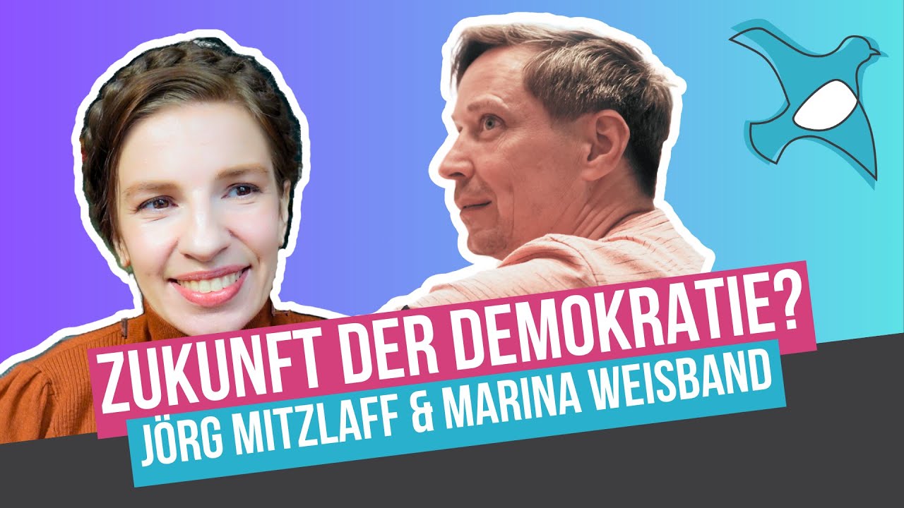 Digitale Demokratie: Die Rettung unserer Gesellschaft? Marina Weisband & Jörg Mitzlaff im Interview