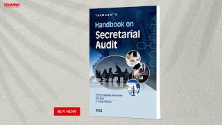 Taxmann's Handbook on Secretarial Audit | In-Depth Yet Succinct Guide
