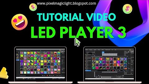 Led Player 3 Software Lededit design,Pixel led Design pixel Magic Light , Seekway