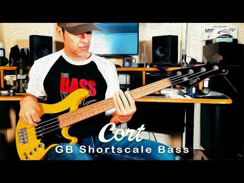 Cort GB Short Scale Bass – 3 Pickup Modes, EQ Flat