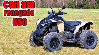 Mein neues QUAD!  Can am Renegade 650 (Erster Eindruck und Testfahrt)