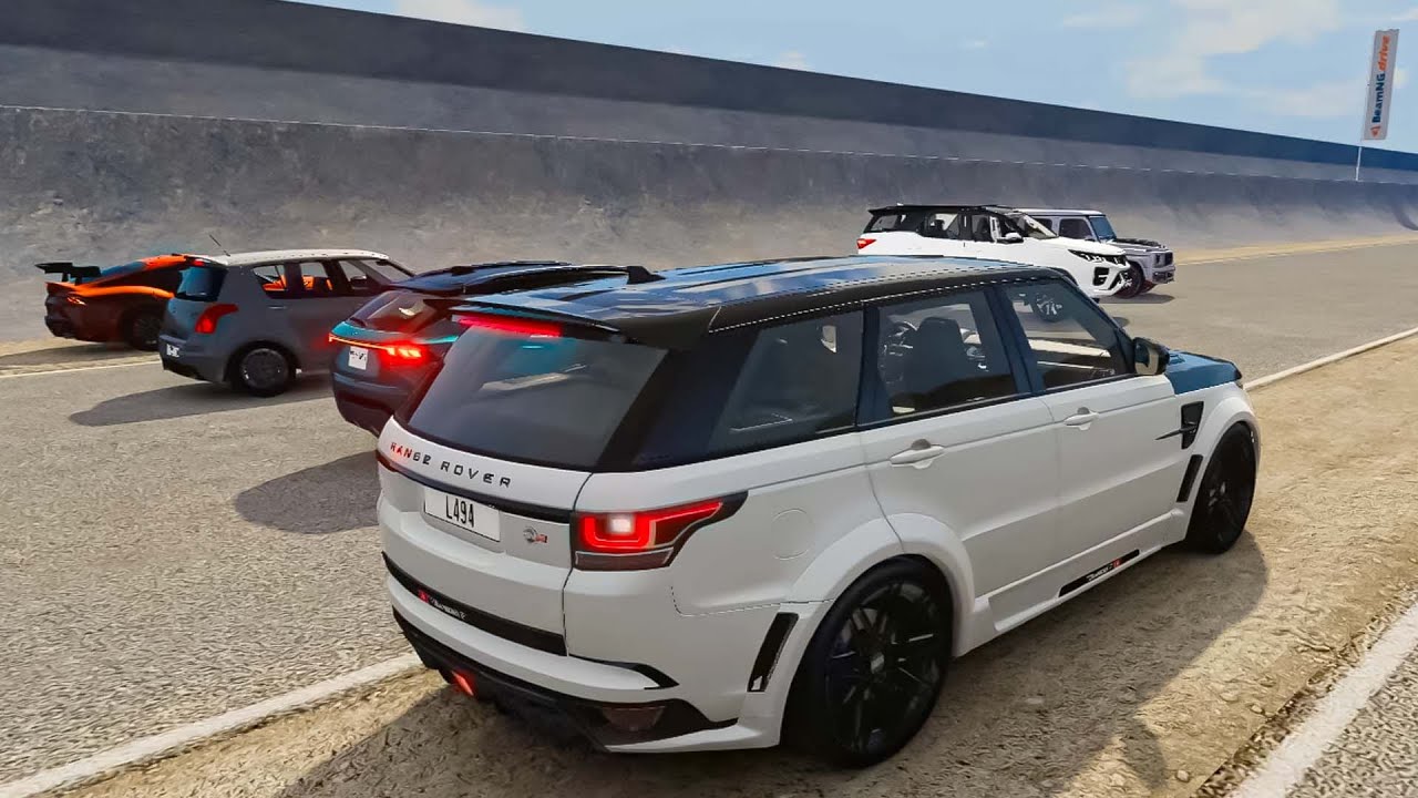 High Speed Cars Vs Little Ramp Swift / Fronx / Fortuner / Range Rover / Mercedes Barbarus / Supra