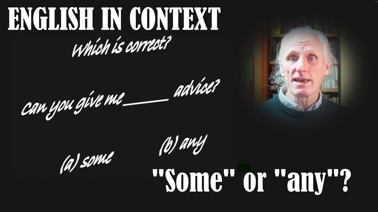 🧑‍🎓 "Some" or "any"? The rule your textbook gets wrong 20% of the time | ENGLISH IN CONTEXT 👀