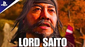 Ghost Of Yotei | ATSU vs LORD SAITO | BRUTAL Boss Fight Phase-1 (PS5) Gameplay