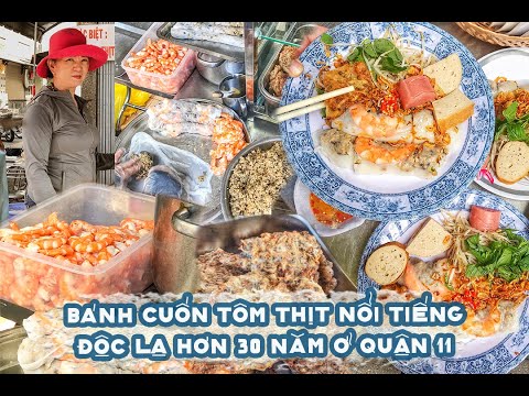 Video BÁNH CUỐN TÔM THỊT topping được nhiều người yêu thích... - youtube