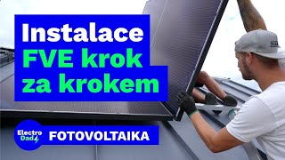 Instalace domácí střešní fotovoltaiky, krok za krokem | Electro Dad # 406