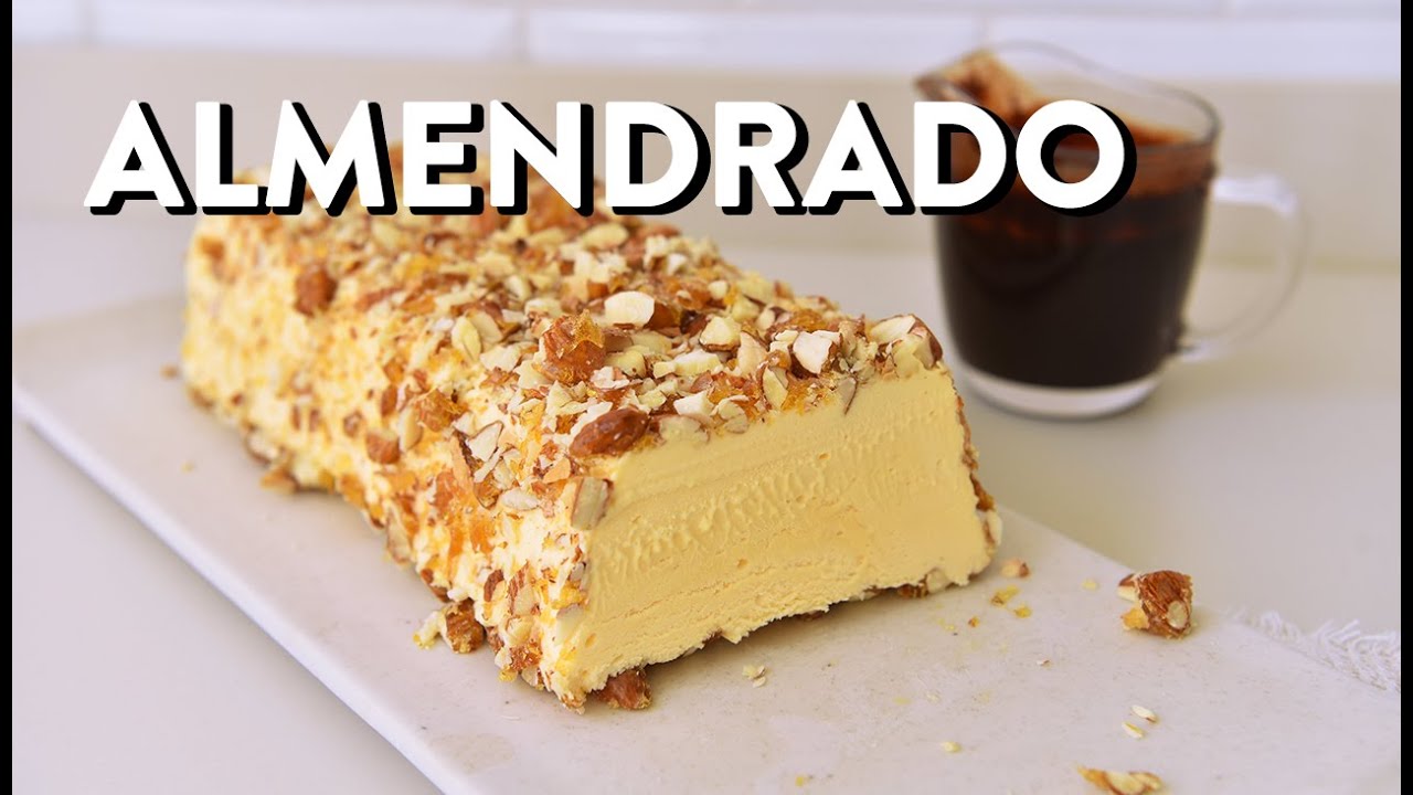 Helado almendrado casero con praline y charlotte mega económico! - YouTube