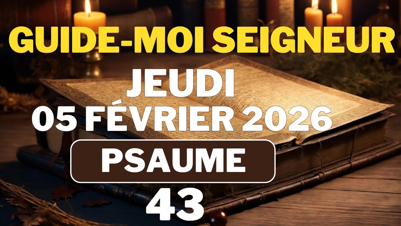 ✝️PRIÈRE du MATIN - Lundi 19 Janvier 2026 - Évangile et Psaume du matin - Prière de Guidance