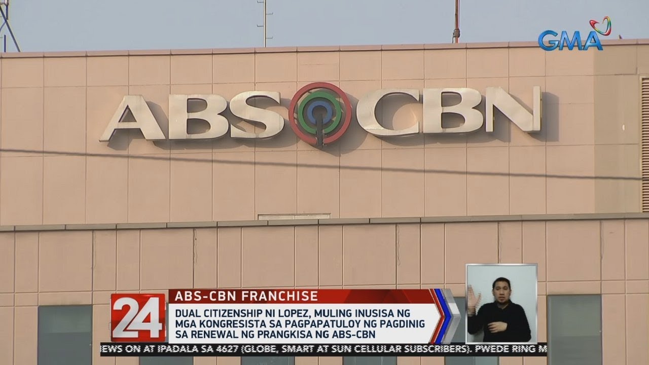 24 Oras: Dual citizenship ni ABS-CBN chairman emeritus Gabby Lopez muling inusisa ng mga kongresista