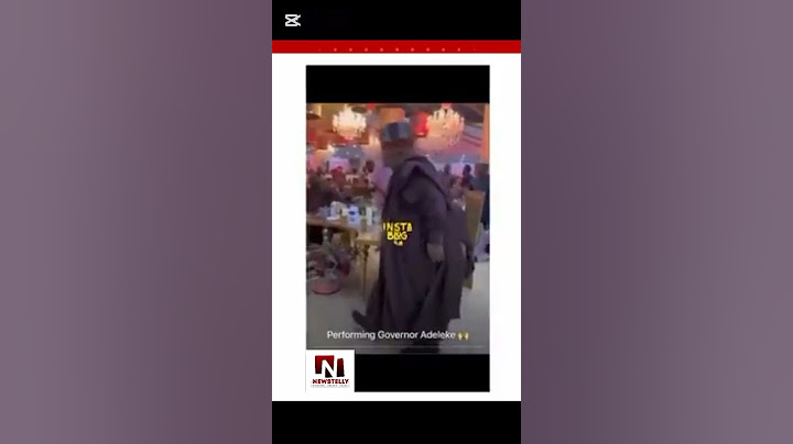 Video: Osun State Governor Ademola Adeleke steals the spotlight with his  dance moves at an event.