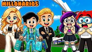 Una FAMILIA MILLONARIA ADOPTA a KARIM JUEGA en BROOKHAVEN...