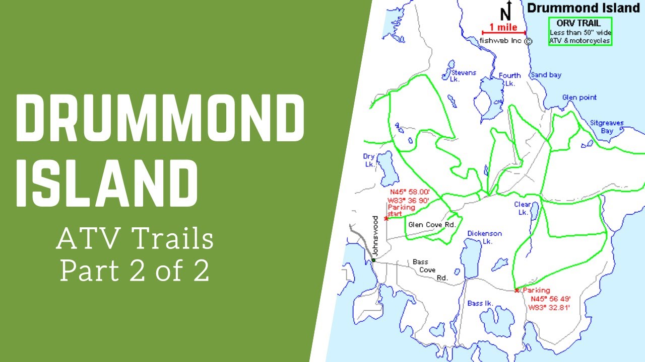 Drummond Island ATV Trails Part 2 of 2 YouTube