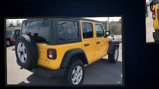 2019 Jeep Wrangler UNLIMITED SPORT S 4X4