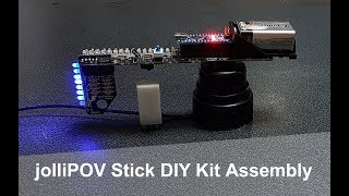 jolliPOV Stick DIY Kit Assembly