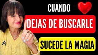 CUANDO DEJAS DE CORRER DETRÁS DE ALGUIEN...LA MAGIA SUCEDE 😍