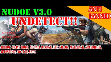 ROS CHEAT | RULES OF SURVIVAL CHEAT UNDETECT CHEAT  | UPDATE 22.04.2018 NUDOE v3.0
