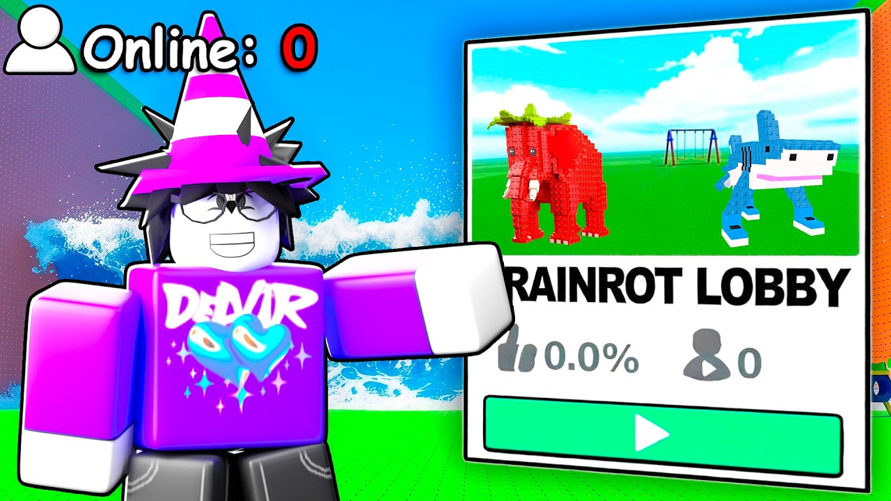 😱 24 ЧАСА в БРЕЙНРОТ Играх с 0 ОНЛАЙНОМ