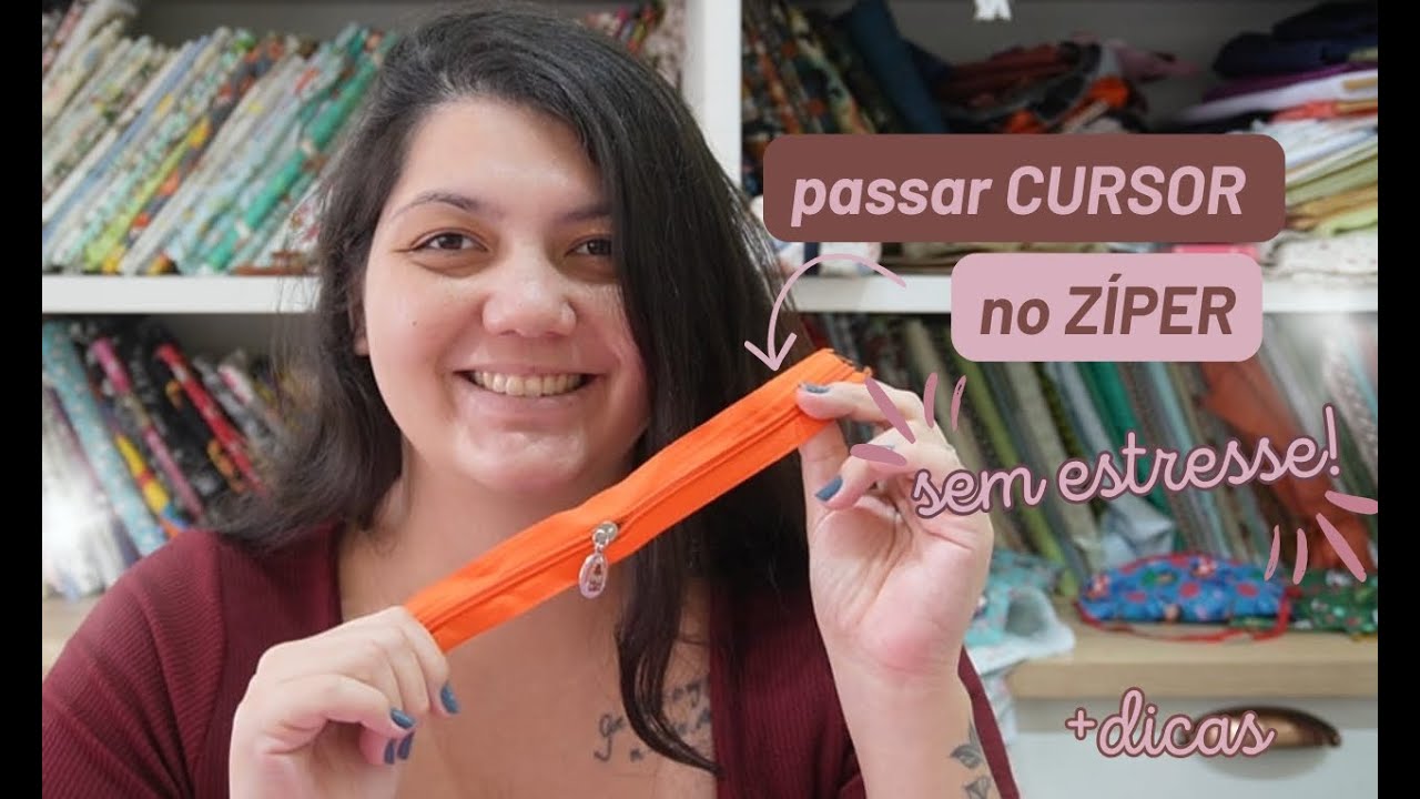 Como Colocar o Cursor no Zíper sem Sofrer + Dicas - YouTube