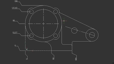 BricsCAD Tutorial: Adding basic dimensions in 2D drawing