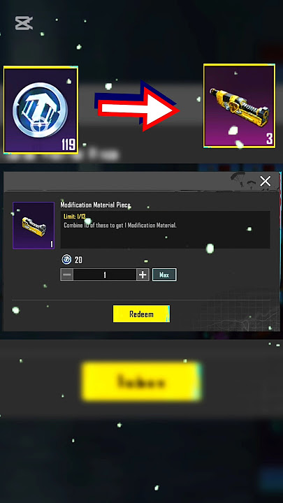 Lucky Coin To Material ❤️  #pubgmobile #bgmi #luckycoin #material