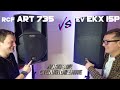 RCF ART 735 VS EV EKX 15P | Лобовое столкновение