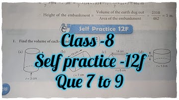 new learning composite mathematics class 8 self practice 12f| schand maths solutions chapter 8ex12f