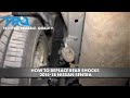How to Replace Rear Shocks 2014-18 Nissan Sentra