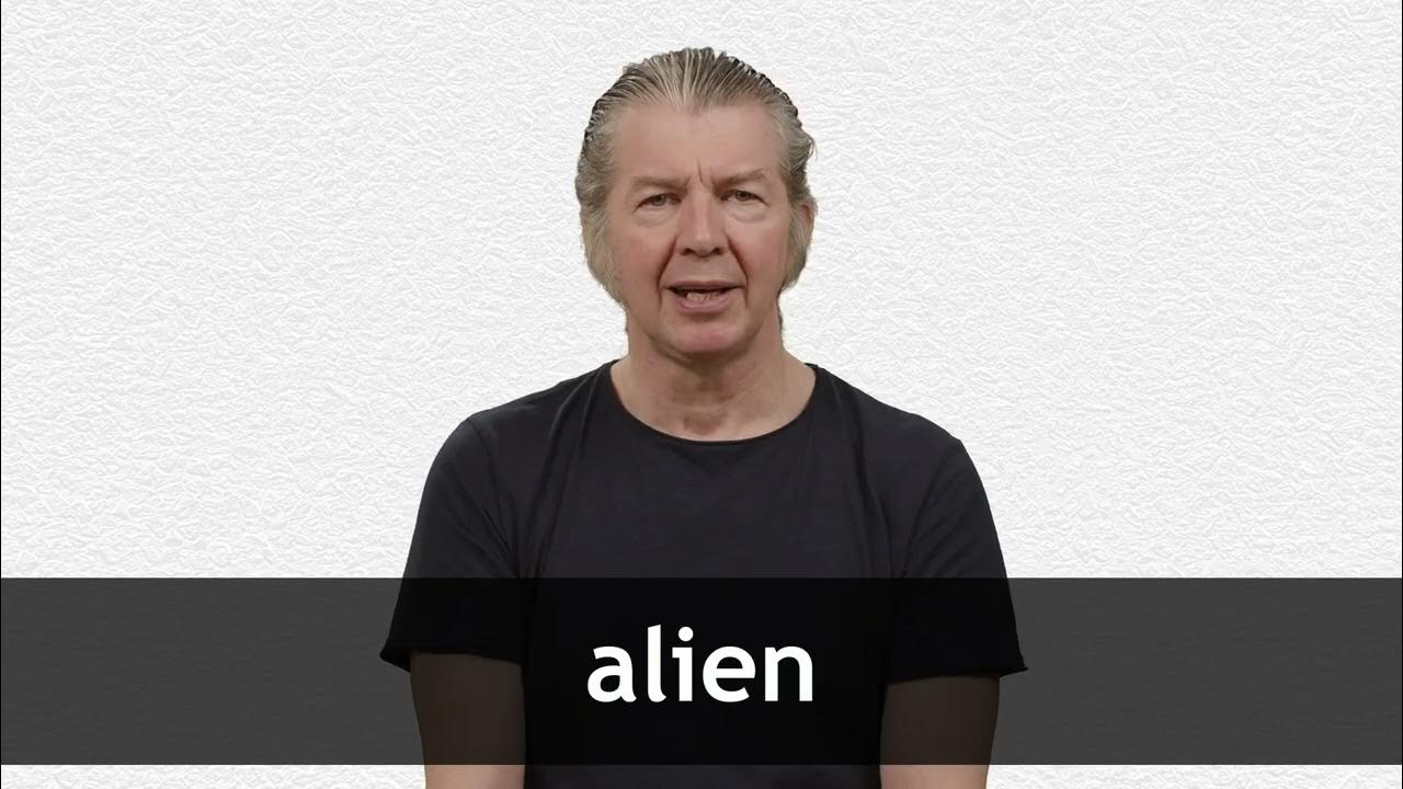 How to pronounce ALIEN in American English YouTube