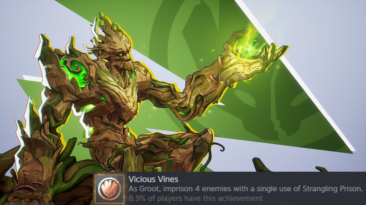 As Groot Imprison 4 Enemies With A Single Use Of Strangling Prison Marvel Rivals (Achievement Guide)