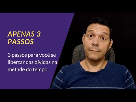 3 passos para você se libertar das dívidas na metade do tempo | Mentalidade Credora