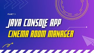Cinema theatre - Java Console App - Part 1