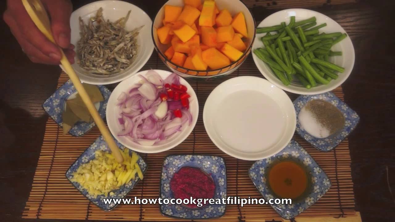 Paano magluto Kalabasa Dilis Pumpkin & Dried fish recipe Tagalog