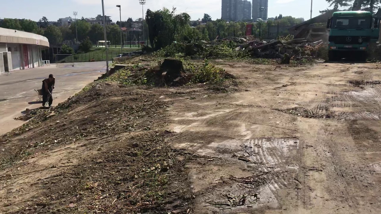 Radovi iza juga Marakane na prostoru za televizije marakkanam pincode