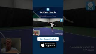 🏆ATP Coach Mark Knowles Analyzes His BH Approach 📱Download the FCT APP 🎾Connect, Learn, Interact