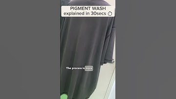 What is a Pigment Wash Tee #shorts