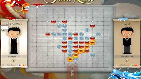 5 in a Row Gomoku - The-Gimi36 VS ajvl