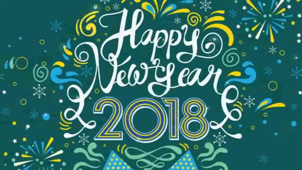 Happy New Year 2018 Wishes or Quotes HD Images Gilf