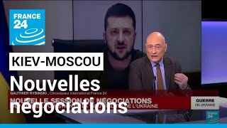 Avant de nouvelles négociations, l'Ukraine dit 'étudier' la demande russe de sa 'neutralité'