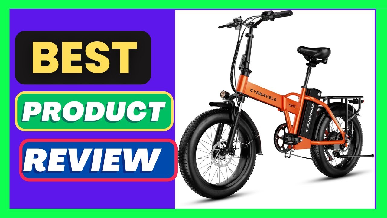 CBVELO 1000W Folding Electric Bike for Adults, 48V/20AH Foldable