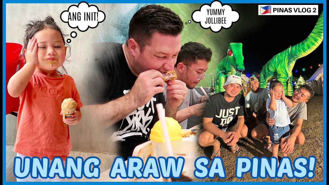 UNANG ARAW SA PILIPINAS! GALA AGAD AGAD! KUMUSTA ANG MGA BATA?! ❤️ | rhazevlogs