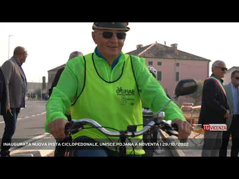 INAUGURATA NUOVA PISTA CICLOPEDONALE, UNISCE POJANA A NOVENTA | 29/10/2022