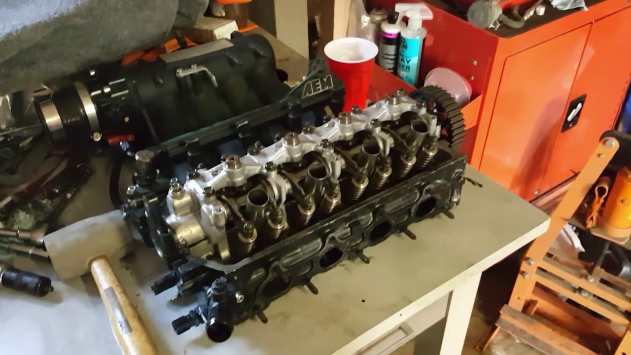 Installing valve springs in my D16Z6 with the Lisle 36200 YouTube