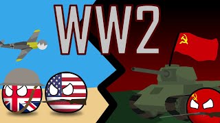 COUNTRYBALLS: WW2 in Europe |VE day 75| History of Germany Part2 by Bulgarian Countryball 241,266 views 4 years ago 5 minutes, 29 seconds