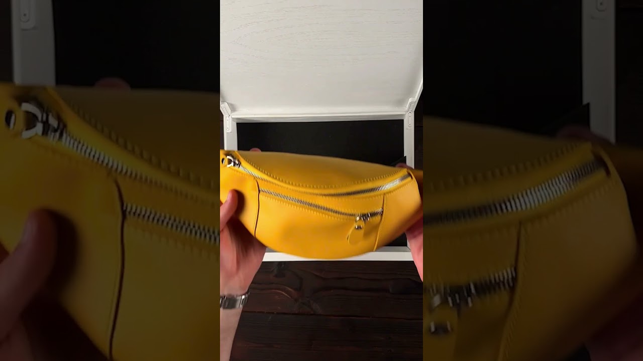 Handmade yellow bag – where style meets craftsmanship!