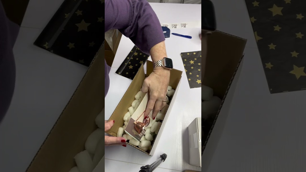 Here’s how we package our orders that are hand delivered 
