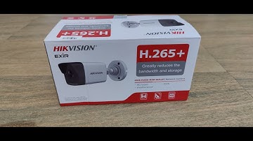 HIKVISION 4MP Network camera Unboxing | DS-2CD1043GOE-I