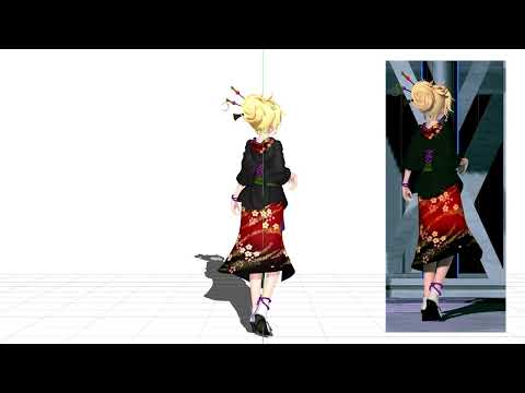MMD to DIVA custom motion test