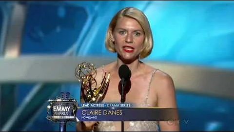 Emmys 2013 - Outstanding Lead Actress Drama Series - Claire Danes